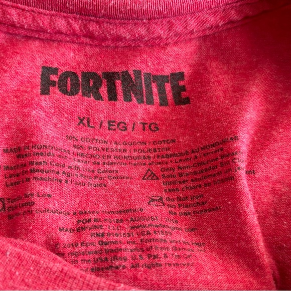 Fortnite Boys Short Sleeve Shirt Size XL - Picture 3 of 3